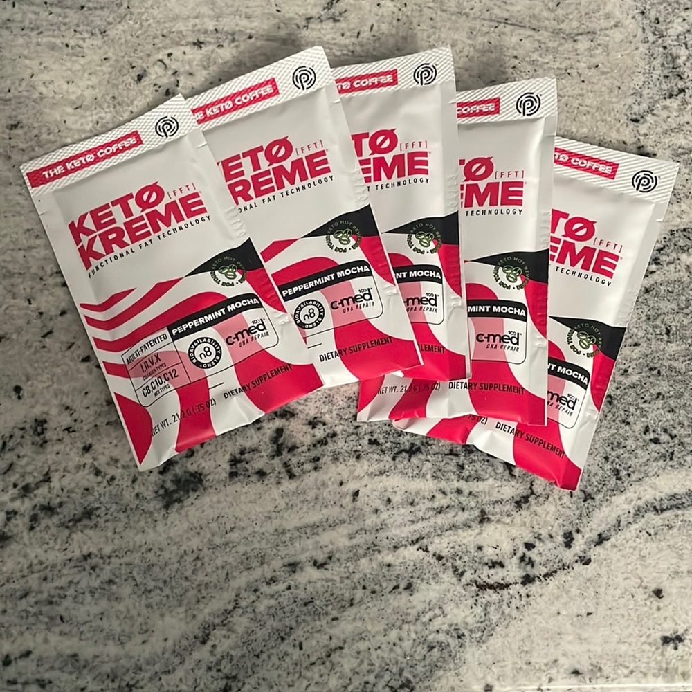Peppermint mocha keto kreme 5